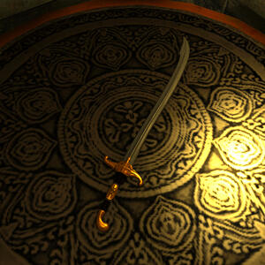 Sulhi's first saber when she took up swordsmanship under an instructor in Dalmasca.